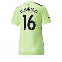 Manchester City Rodri Hernandez #16 Tredjetrøje Dame 2022-23 Kortærmet